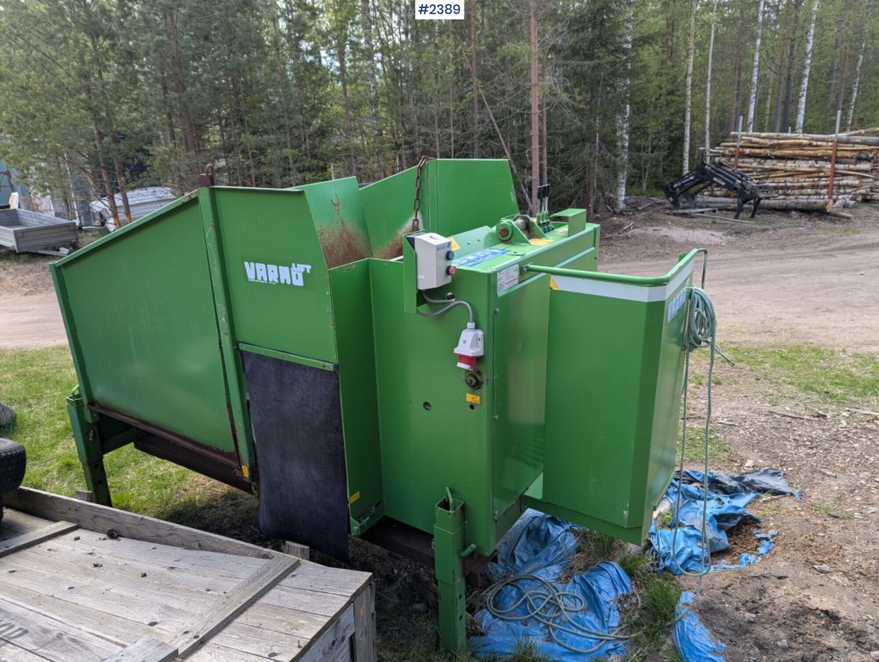 Техника для сенозаготовки Bale shredder / Bale cutter Varmo Lift PPNL: фото 7