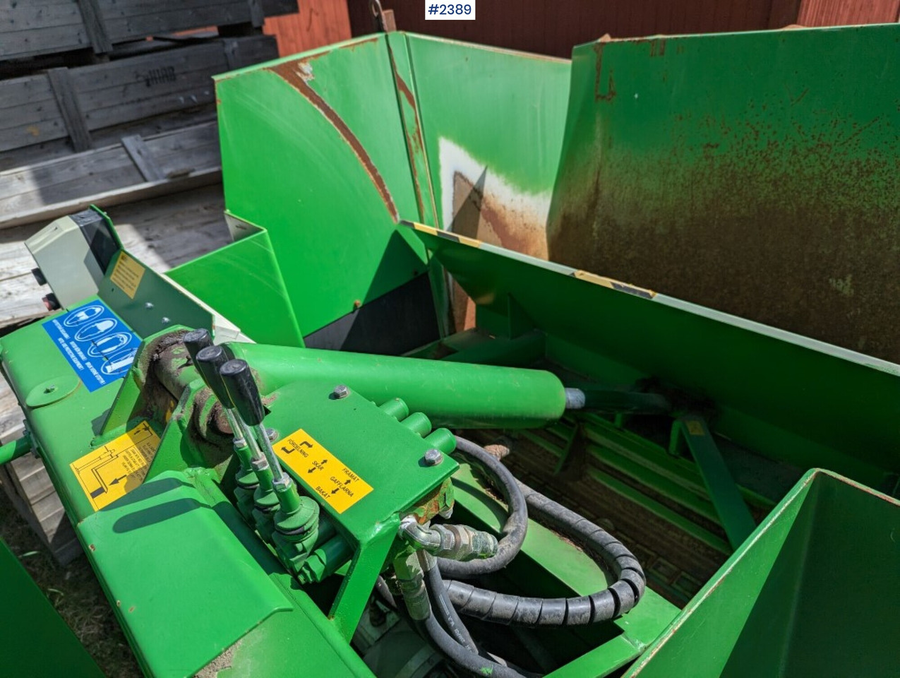 Техника для сенозаготовки Bale shredder / Bale cutter Varmo Lift PPNL: фото 11