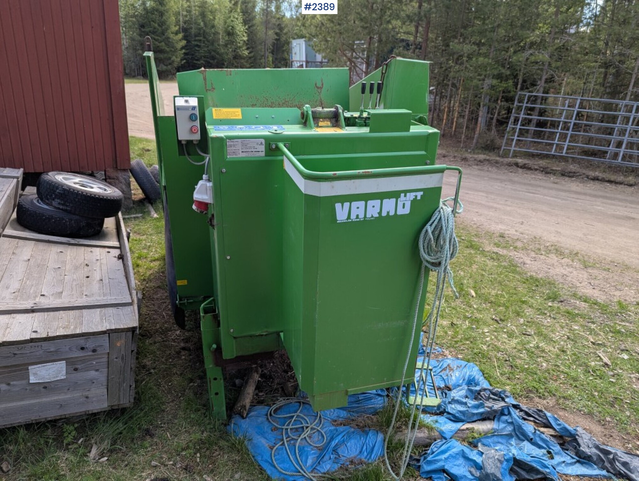 Техника для сенозаготовки Bale shredder / Bale cutter Varmo Lift PPNL: фото 6