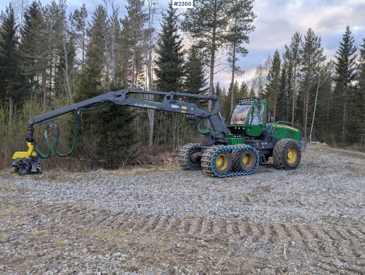 Harvester John Deere 1170G - Харвестер: фото 1 Harvester John Deere 1170G - Харвестер: фото 1