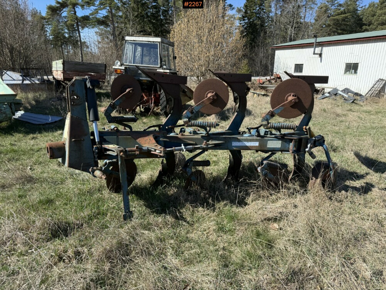 Toggle plow, 4-bladed, Fiskars Agrolux 398 - Техника для обработки почвы: фото 2 Toggle plow, 4-bladed, Fiskars Agrolux 398 - Техника для обработки почвы: фото 2
