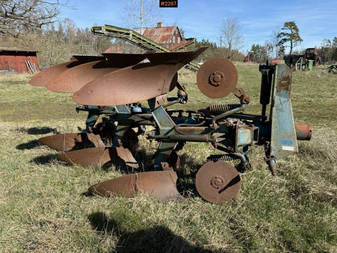 Toggle plow, 4-bladed, Fiskars Agrolux 398 - Техника для обработки почвы: фото 4 Toggle plow, 4-bladed, Fiskars Agrolux 398 - Техника для обработки почвы: фото 4