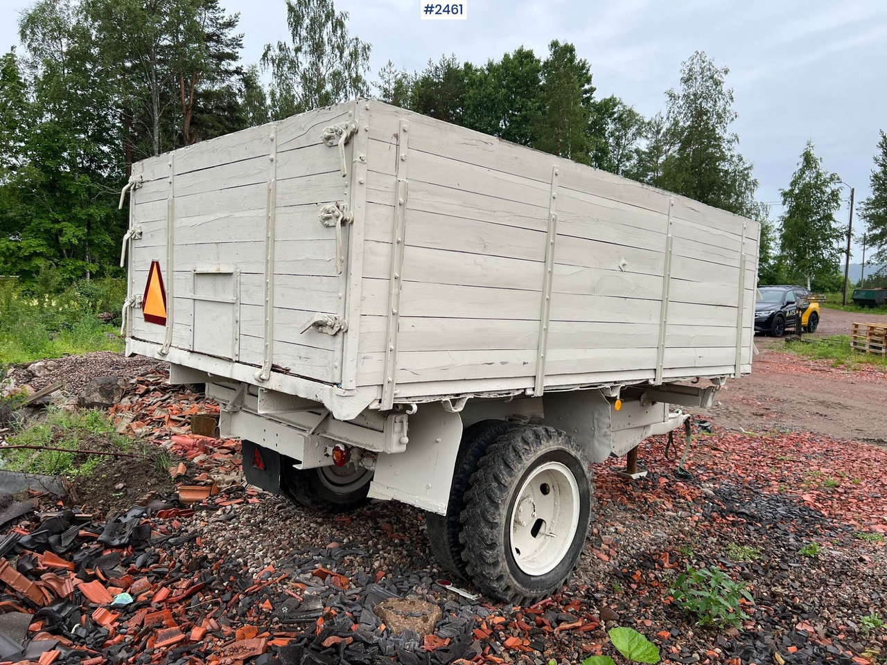 Tractor trailer with tipper - Самосвальный прицеп: фото 3 Tractor trailer with tipper - Самосвальный прицеп: фото 3