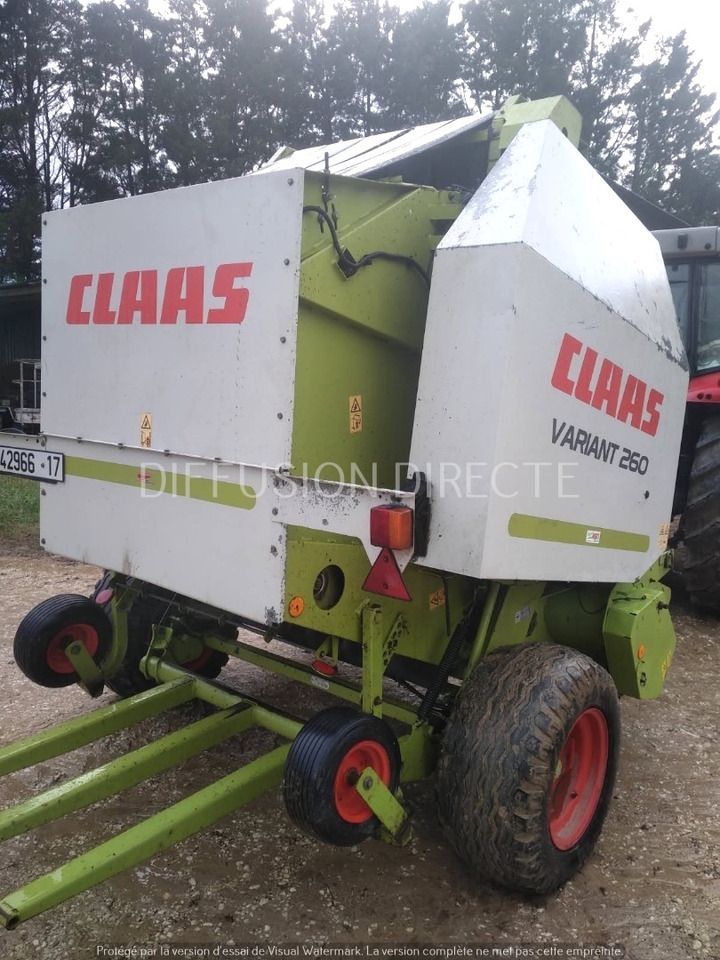 CLAAS PRESSE A BALLES RONDES VARIANT 260 - Пресс-подборщик рулонный: фото 2 CLAAS PRESSE A BALLES RONDES VARIANT 260 - Пресс-подборщик рулонный: фото 2