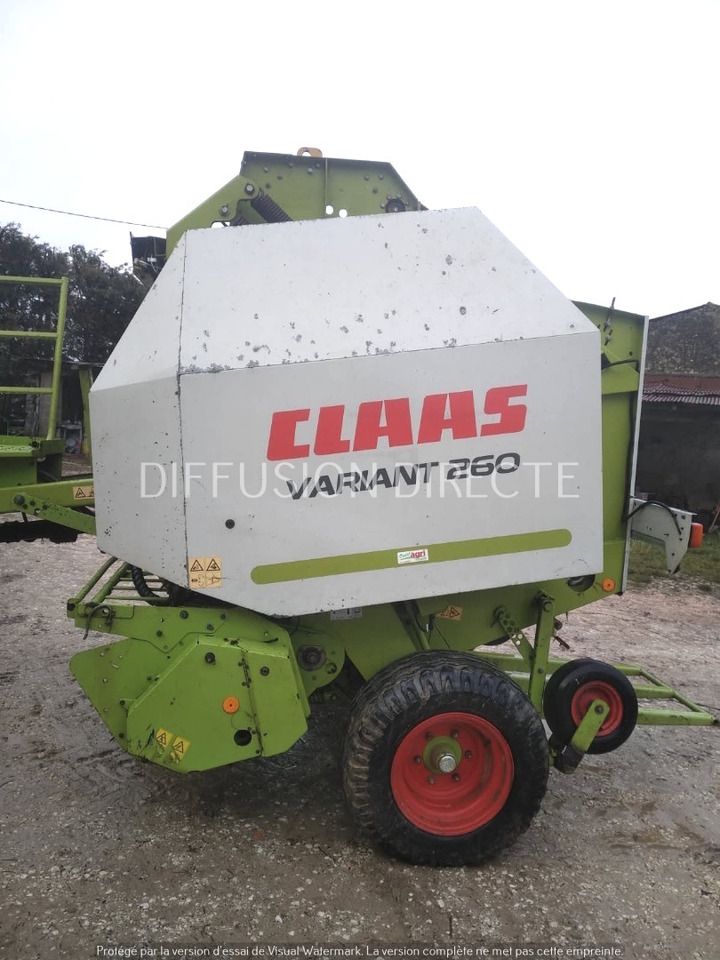 CLAAS PRESSE A BALLES RONDES VARIANT 260 - Пресс-подборщик рулонный: фото 3 CLAAS PRESSE A BALLES RONDES VARIANT 260 - Пресс-подборщик рулонный: фото 3