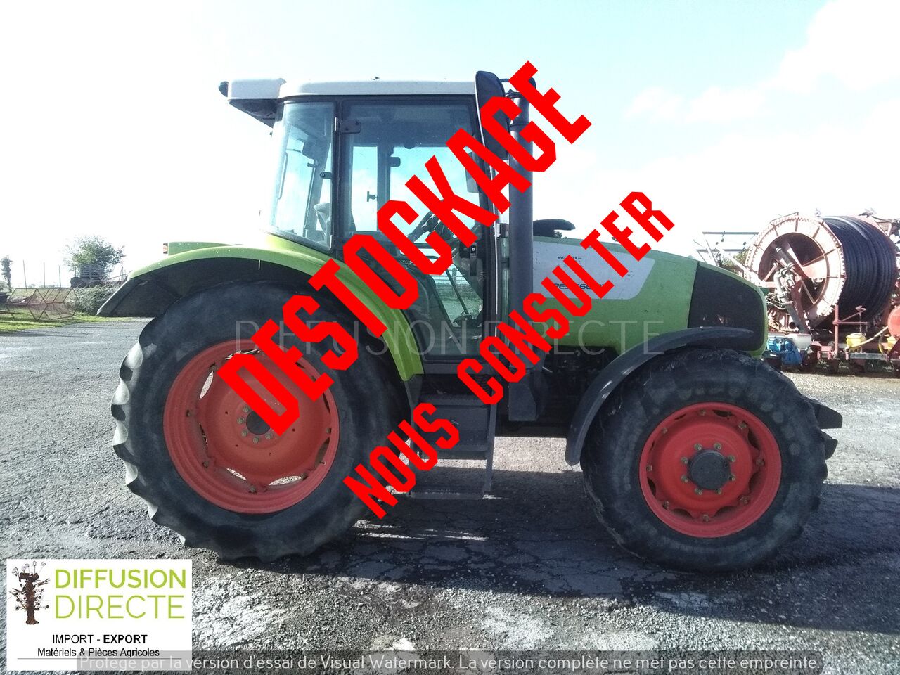 CLAAS TRACTEUR AGRICOLE ARES 566 RZ - Трактор: фото 1 CLAAS TRACTEUR AGRICOLE ARES 566 RZ - Трактор: фото 1