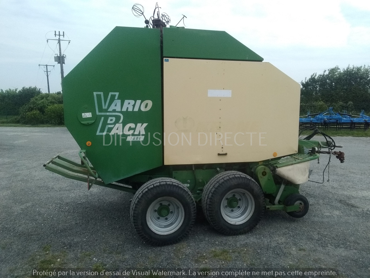 KRONE PRESSE A BALLES RONDES VARIO 1800 PACK - Пресс-подборщик рулонный: фото 4 KRONE PRESSE A BALLES RONDES VARIO 1800 PACK - Пресс-подборщик рулонный: фото 4