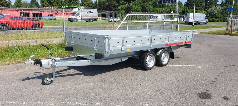 Новый Прицеп бортовой/ Платформа TEMARED TRANSPORTER 3617/2C 2.7T: фото 1