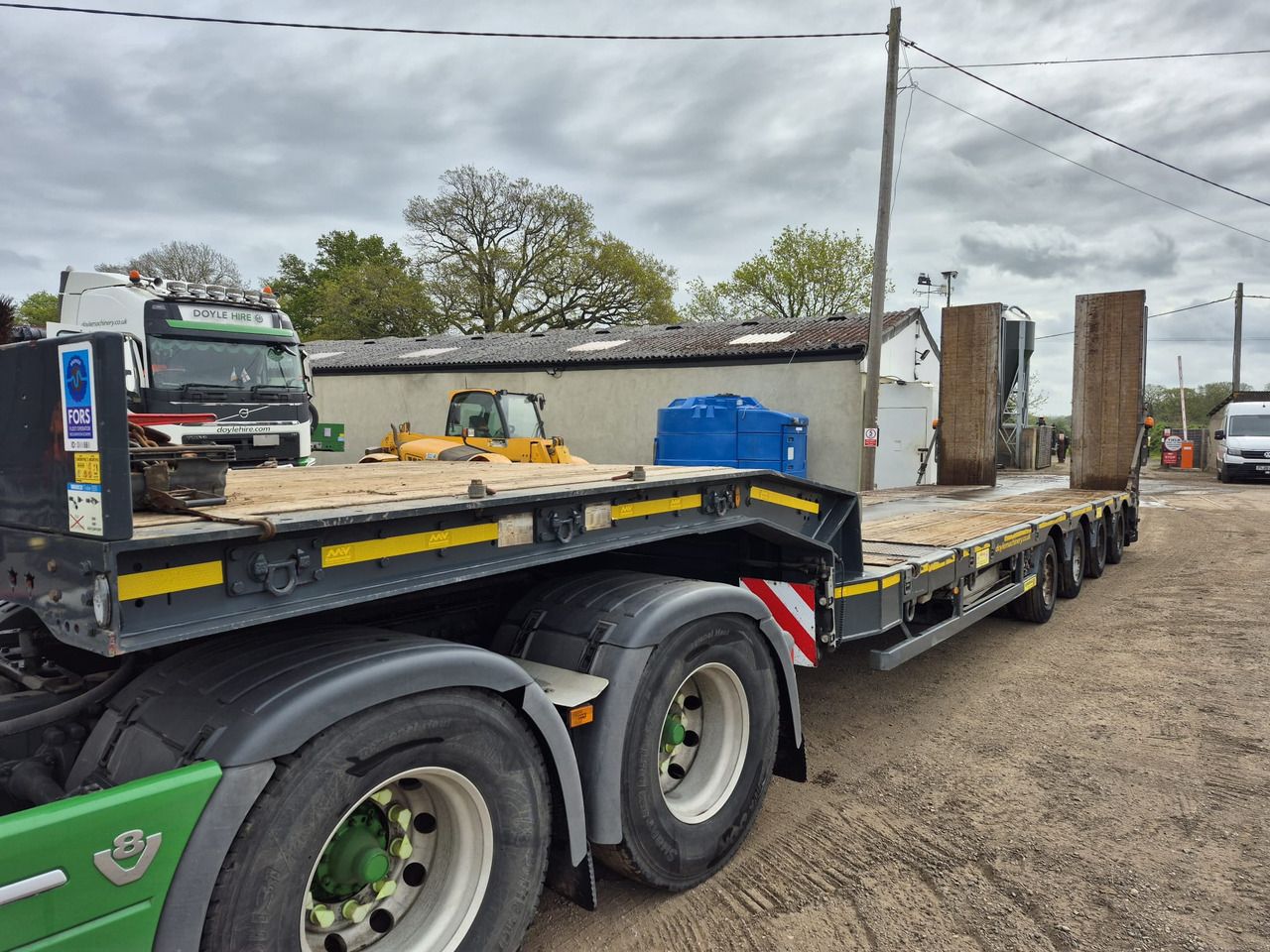 Низкорамный прицеп FAYMONVILLE Multimax Extender Low Loader: фото 6