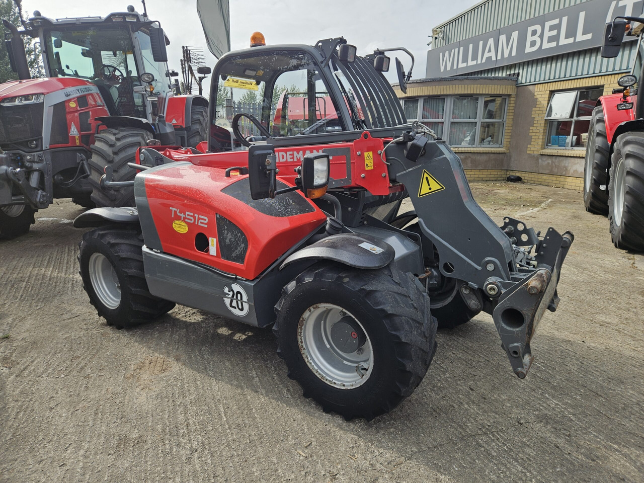 2018 Weidemann 4512, 1 Owner machine - Телескопический погрузчик: фото 1 2018 Weidemann 4512, 1 Owner machine - Телескопический погрузчик: фото 1