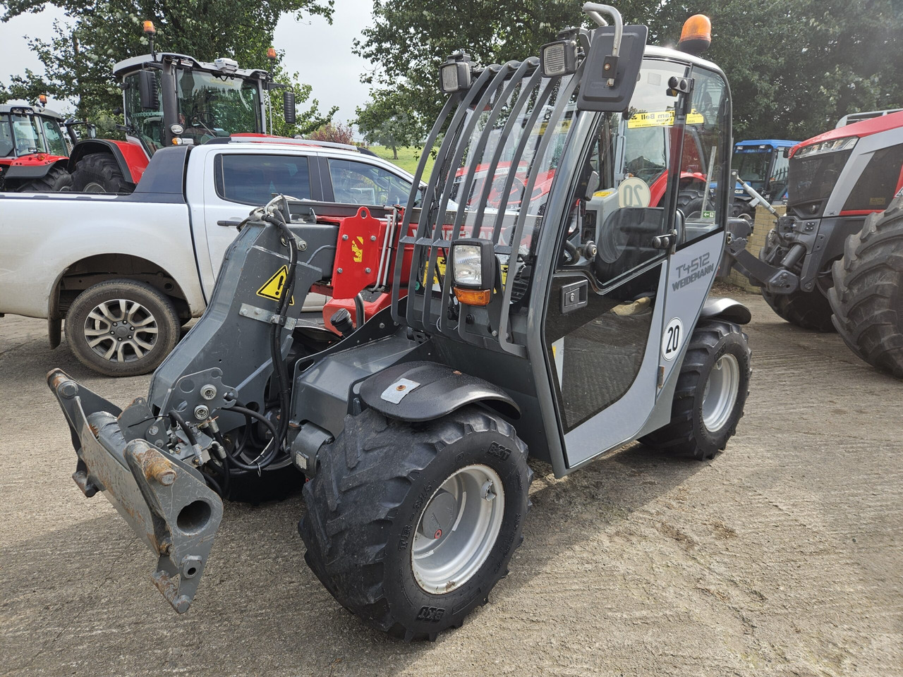 2018 Weidemann 4512, 1 Owner machine - Телескопический погрузчик: фото 2 2018 Weidemann 4512, 1 Owner machine - Телескопический погрузчик: фото 2