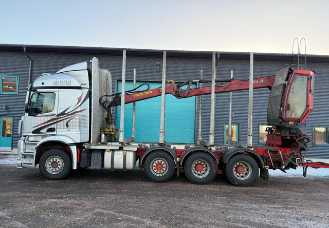 Mercedes-BenzArocs 8x4 Nosturilla! - Лесовоз, Автоманипулятор: фото 2 Mercedes-BenzArocs 8x4 Nosturilla! - Лесовоз, Автоманипулятор: фото 2