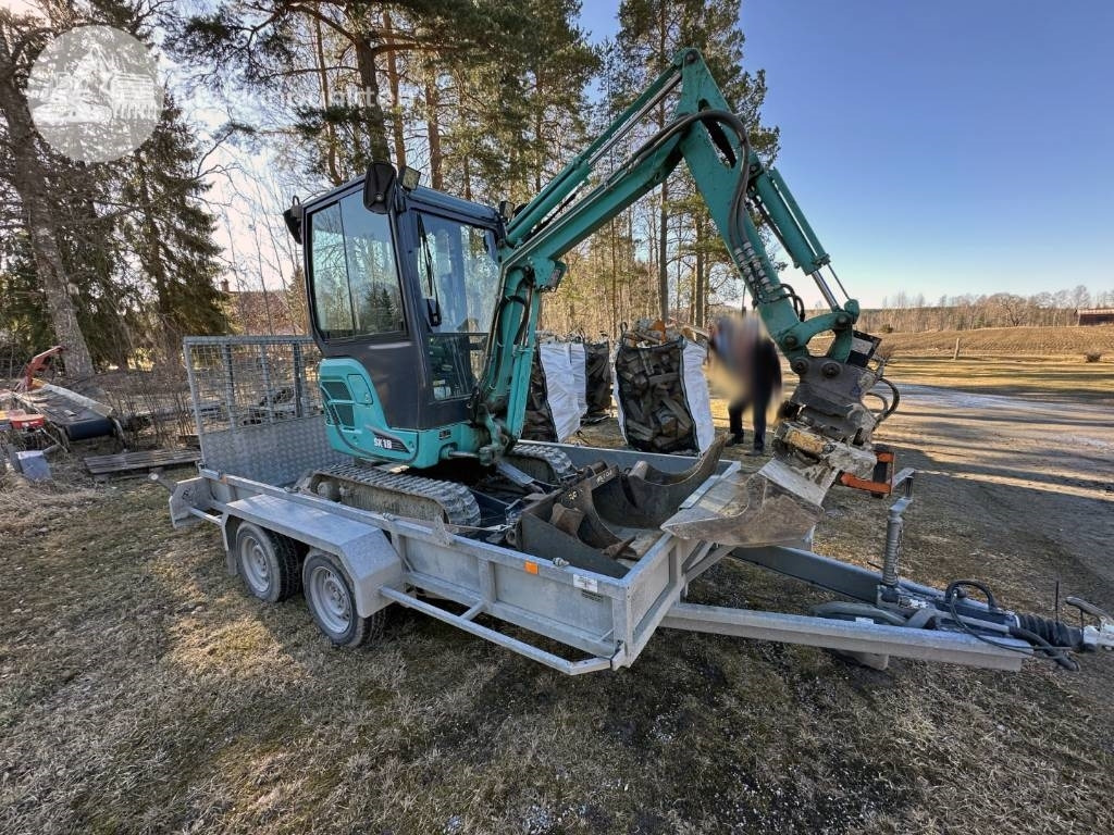 Kobelco SK 18 Med vagn! - Мини-экскаватор: фото 4 Kobelco SK 18 Med vagn! - Мини-экскаватор: фото 4