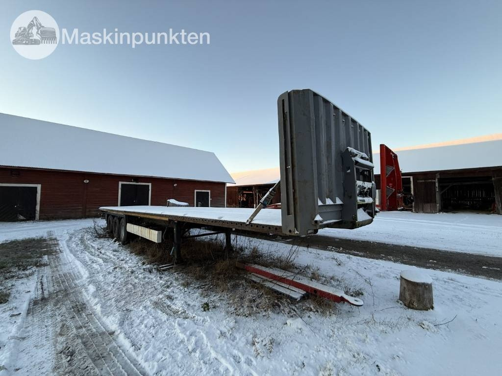 Krone SD flaktrailer - Полуприцеп бортовой/ Платформа: фото 1 Krone SD flaktrailer - Полуприцеп бортовой/ Платформа: фото 1