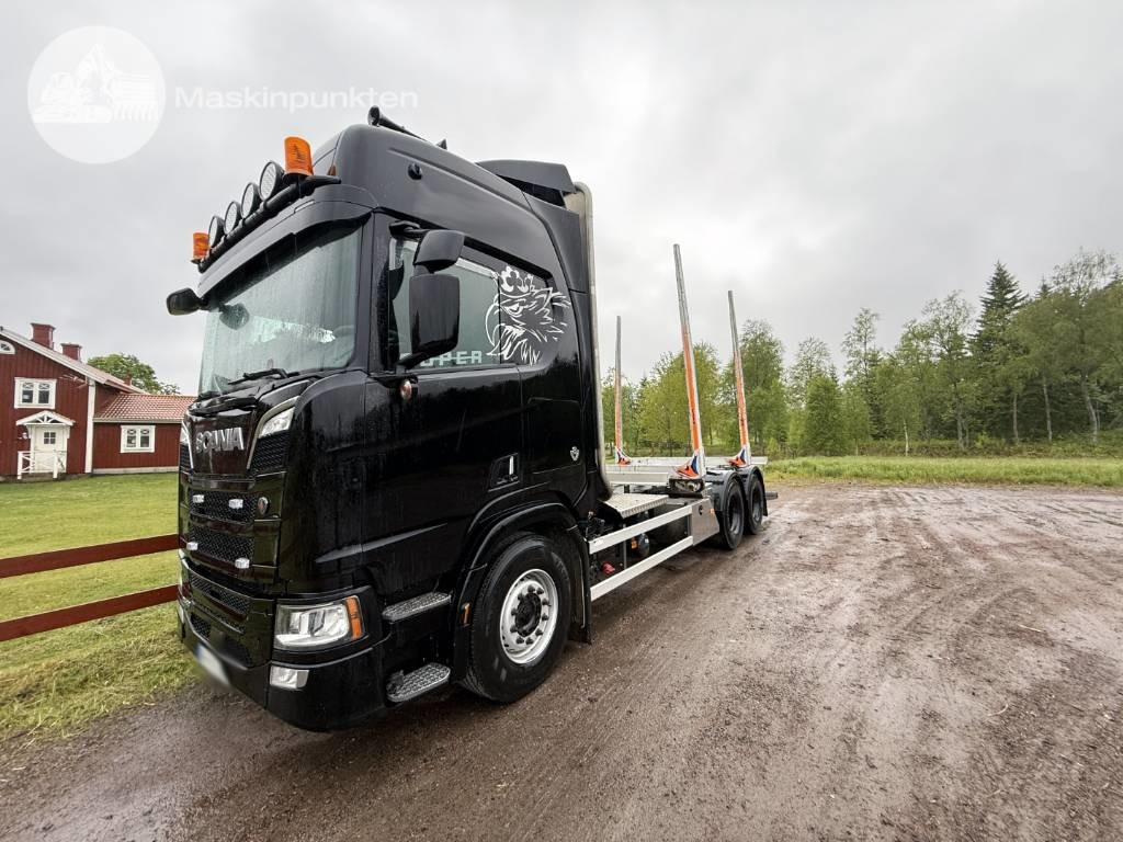 Scania R 580 - Лесовоз: фото 1 Scania R 580 - Лесовоз: фото 1