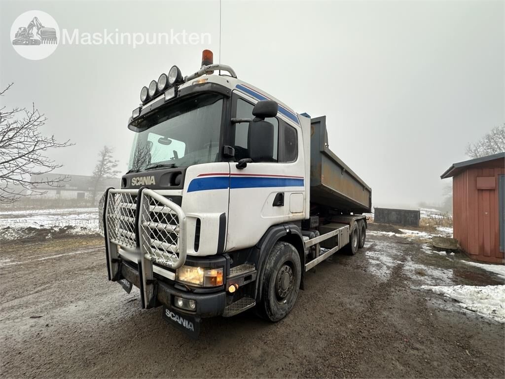 Scania R144 Förlängd - Крюковой мультилифт: фото 1 Scania R144 Förlängd - Крюковой мультилифт: фото 1