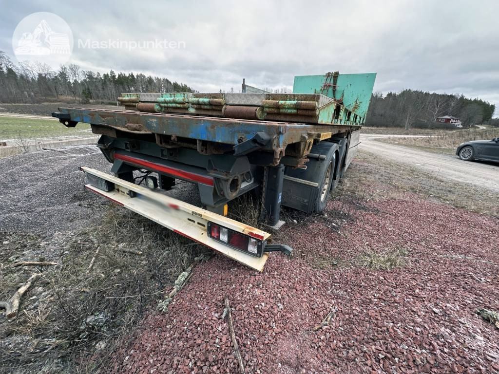 Прицеп-контейнеровоз/ Сменный кузов Tridem container kärra: фото 6