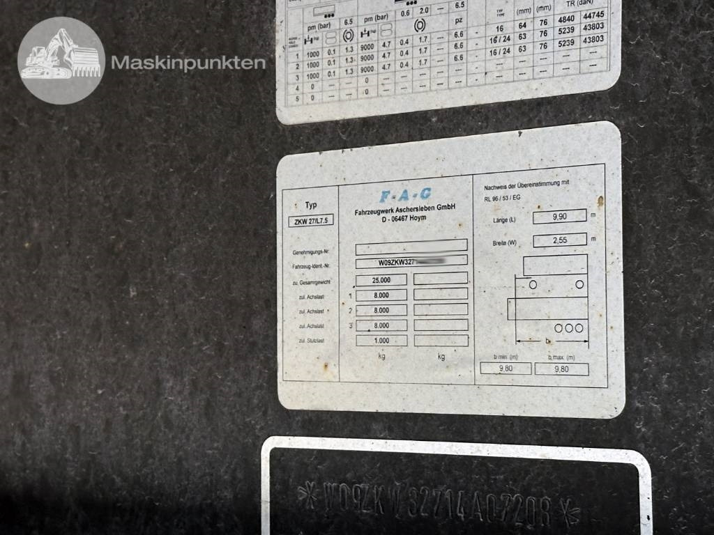 Прицеп-контейнеровоз/ Сменный кузов Tridem container kärra: фото 26