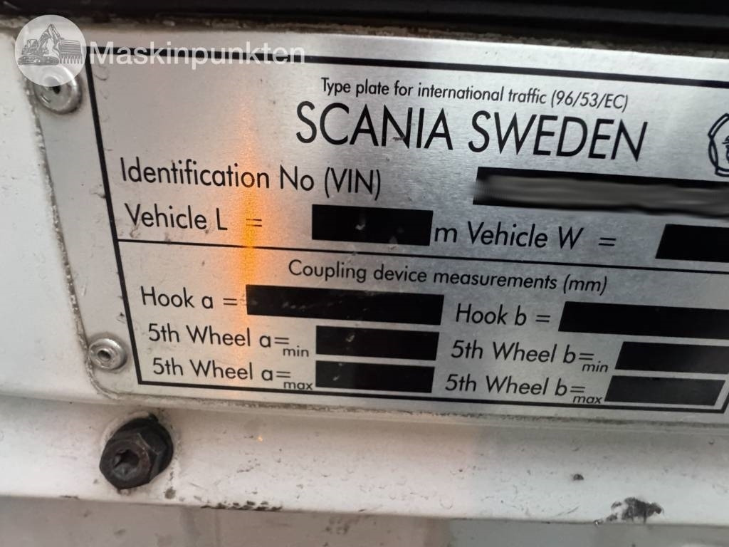 Тягач Scania R 580: фото 37