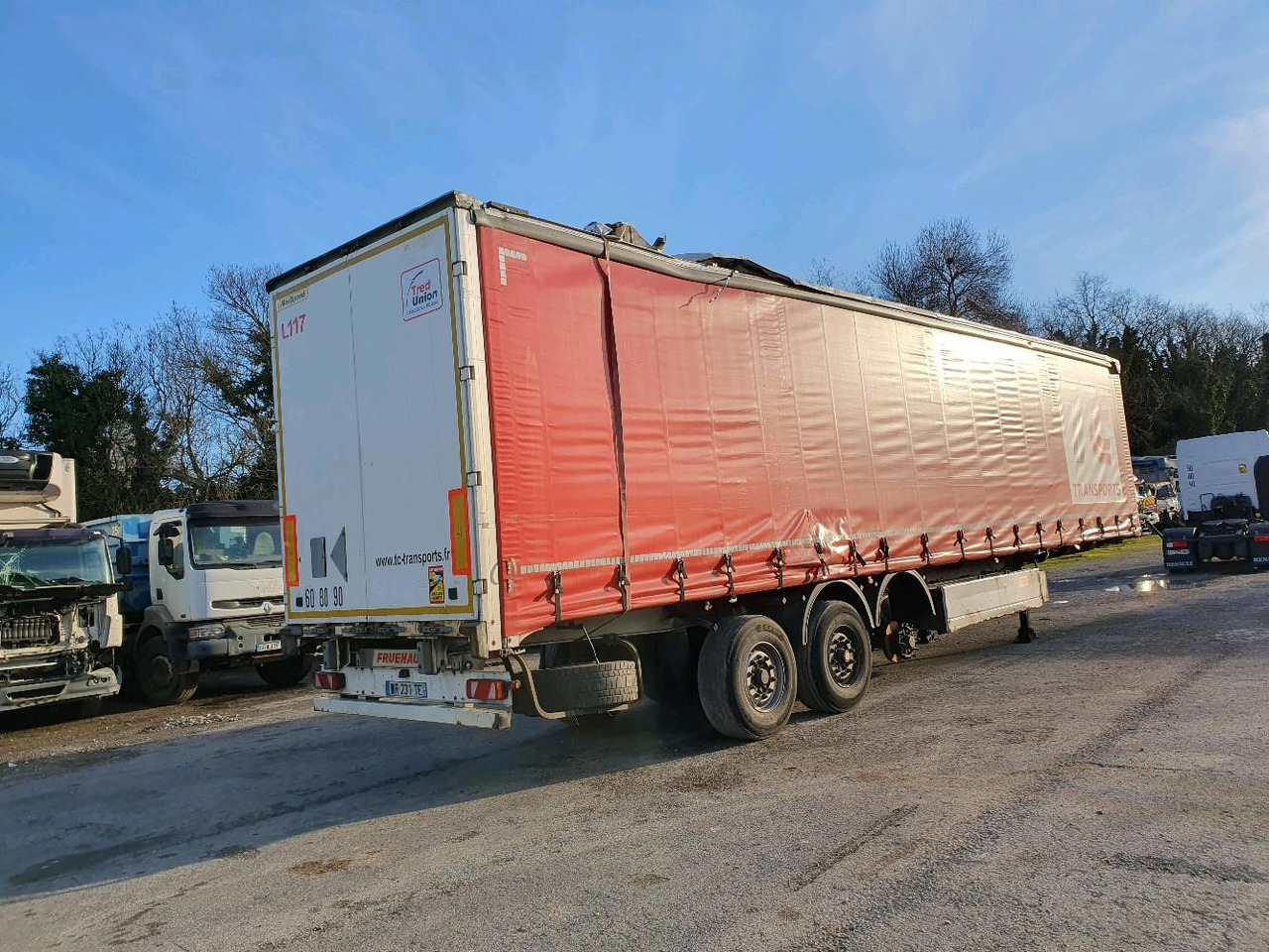 FRUEHAUF SEMI SAVOYARDE FST4FC - Тентованный полуприцеп: фото 4 FRUEHAUF SEMI SAVOYARDE FST4FC - Тентованный полуприцеп: фото 4