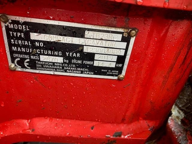 Мини-экскаватор Takeuchi TB 23 R: фото 14 Мини-экскаватор Takeuchi TB 23 R: фото 14