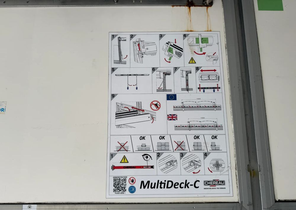 Полуприцеп-рефрижератор Chereau THERMO KING SLXe DIESEL/ELEKTRYK OSIE SAF: фото 13