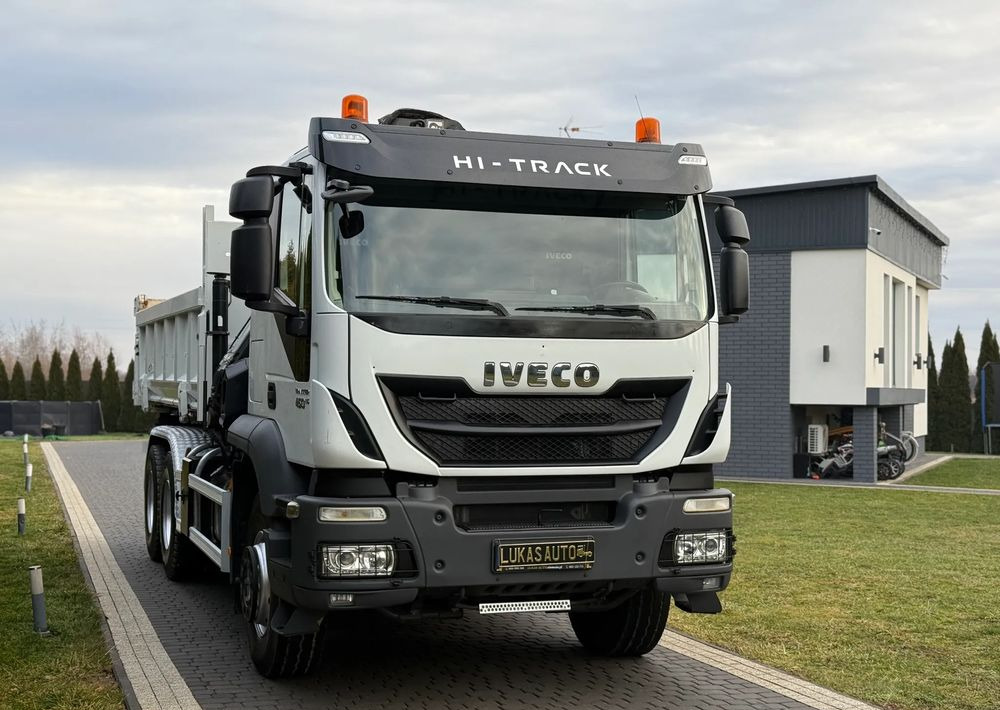 Iveco TRAKKER 450 6X4 PODWÓJNA HYDRO-BURTA HIAB 104 - Автоманипулятор, Самосвал: фото 2 Iveco TRAKKER 450 6X4 PODWÓJNA HYDRO-BURTA HIAB 104 - Автоманипулятор, Самосвал: фото 2