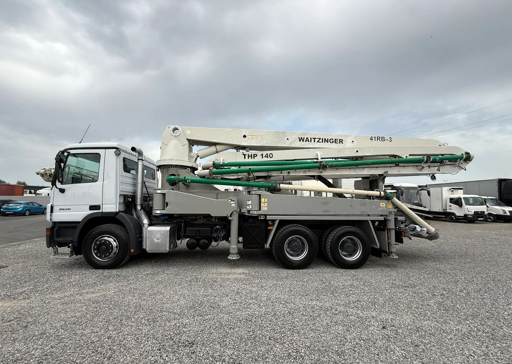 Mercedes-Benz ACTROS 2636 6X4 36 M WAITZINGER - Автобетононасос-смеситель: фото 4 Mercedes-Benz ACTROS 2636 6X4 36 M WAITZINGER - Автобетононасос-смеситель: фото 4