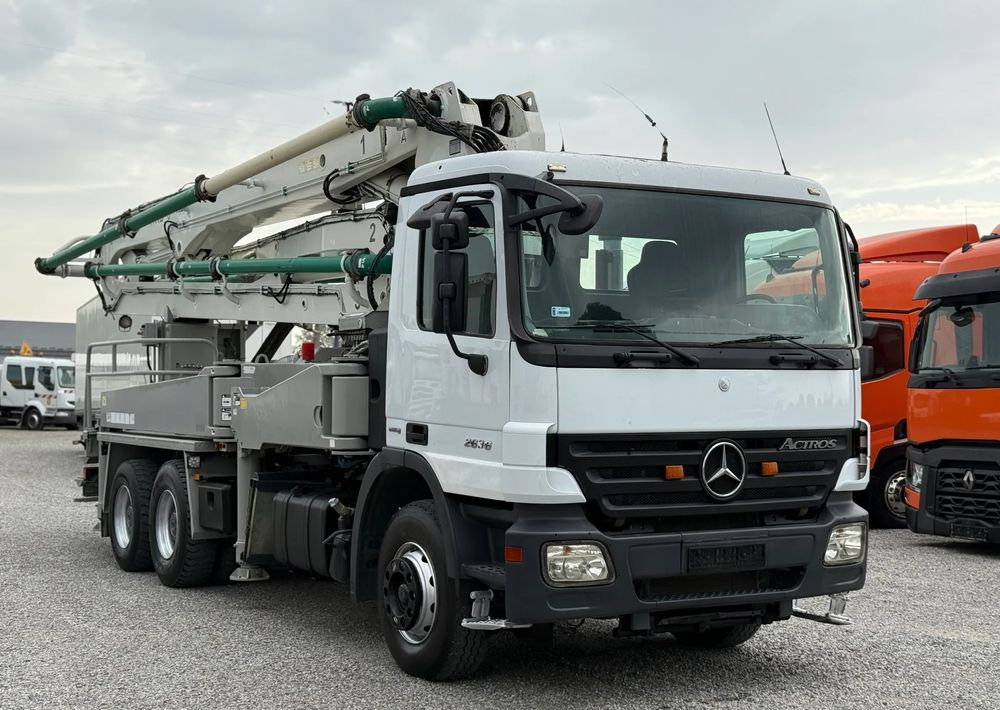 Mercedes-Benz ACTROS 2636 6X4 36 M WAITZINGER - Автобетононасос-смеситель: фото 3 Mercedes-Benz ACTROS 2636 6X4 36 M WAITZINGER - Автобетононасос-смеситель: фото 3