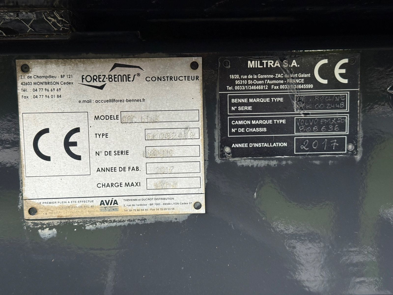Самосвал Volvo FMX 500 8X4   RETARDER: фото 19