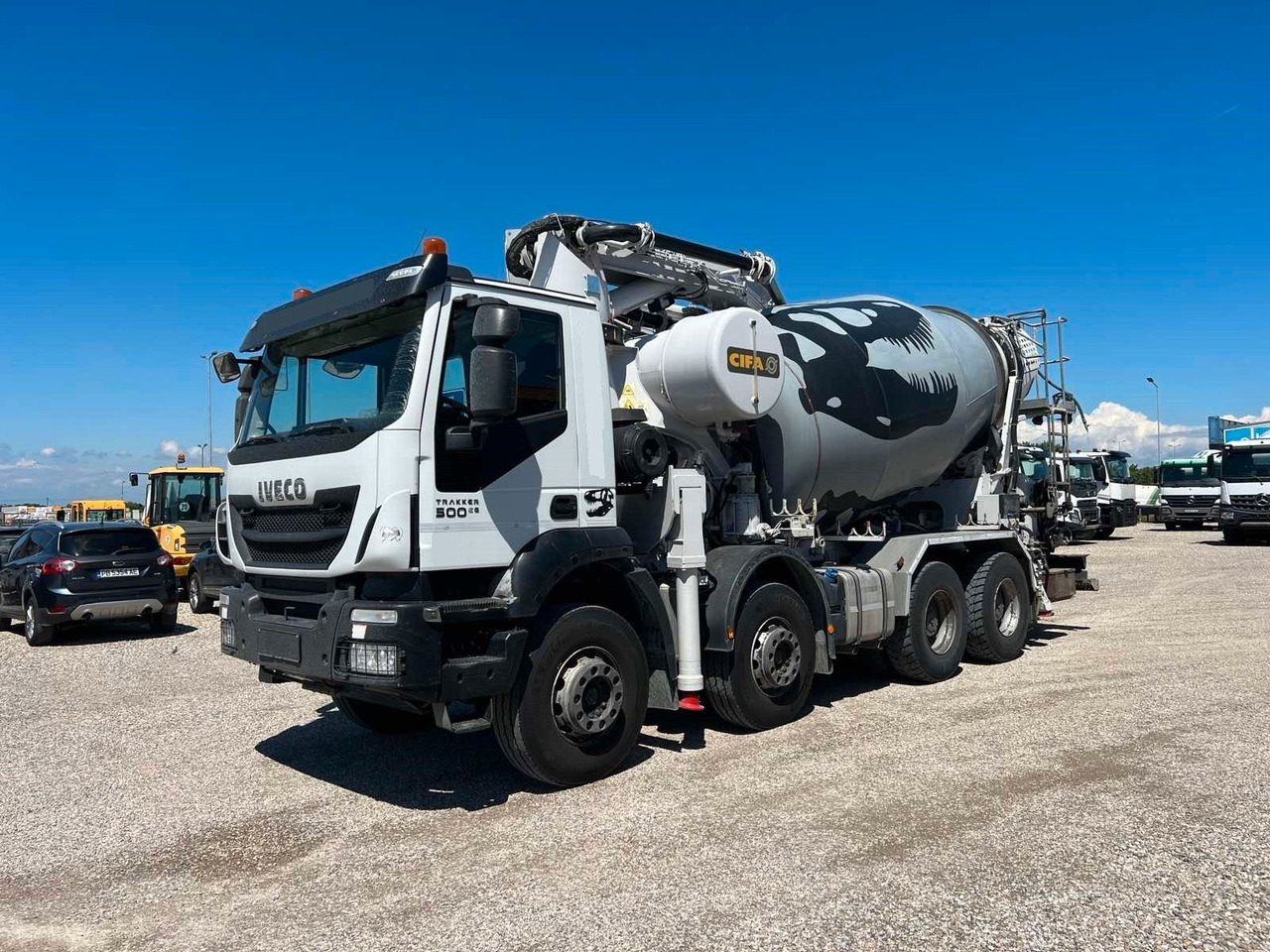Iveco TRAKKER 500 CIFA MAGNUM MK32L - Автобетононасос-смеситель: фото 3 Iveco TRAKKER 500 CIFA MAGNUM MK32L - Автобетононасос-смеситель: фото 3