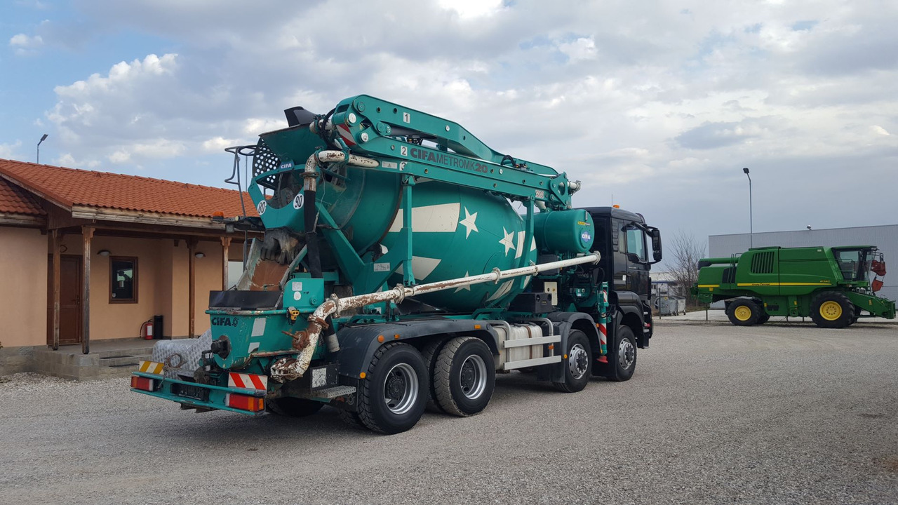 Автобетононасос-смеситель MAN TGS 41.480 CIFA MK20M 8X6: фото 7