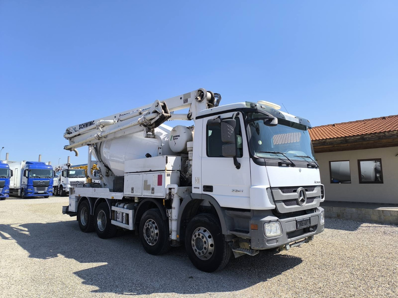 MERCEDES-BENZ ACTROS 3241 SCHWING FBP24 - Автобетононасос: фото 1 MERCEDES-BENZ ACTROS 3241 SCHWING FBP24 - Автобетононасос: фото 1