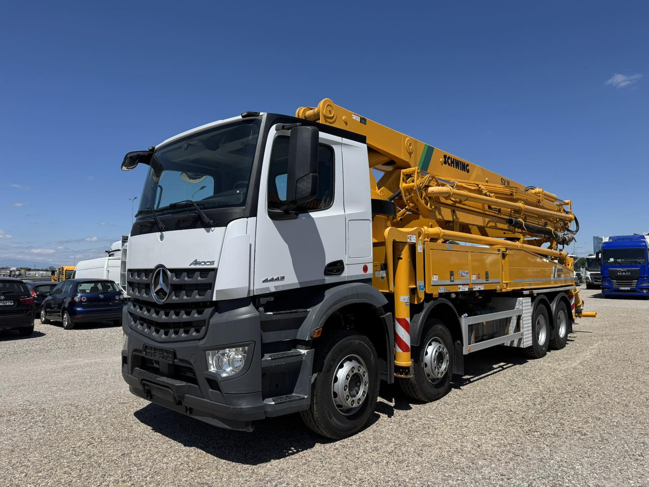 MERCEDES-BENZ AROCS 4442 SCHWING S43SX - Автобетононасос: фото 3 MERCEDES-BENZ AROCS 4442 SCHWING S43SX - Автобетононасос: фото 3