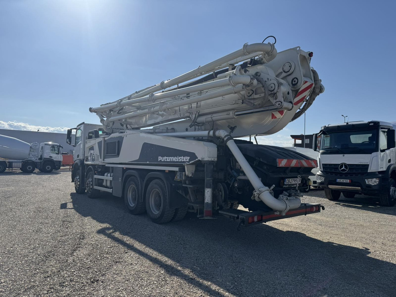 Mercedes-Benz AROCS 3743 PUTZMEISTER M47-5 - Автобетононасос: фото 5 Mercedes-Benz AROCS 3743 PUTZMEISTER M47-5 - Автобетононасос: фото 5