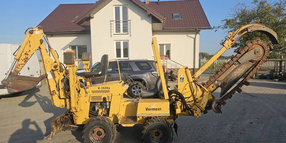 Koparka łańcuchowa Vermeer V3550 przesuw ramie kopiące pług - Траншеекопатель: фото 1 Koparka łańcuchowa Vermeer V3550 przesuw ramie kopiące pług - Траншеекопатель: фото 1