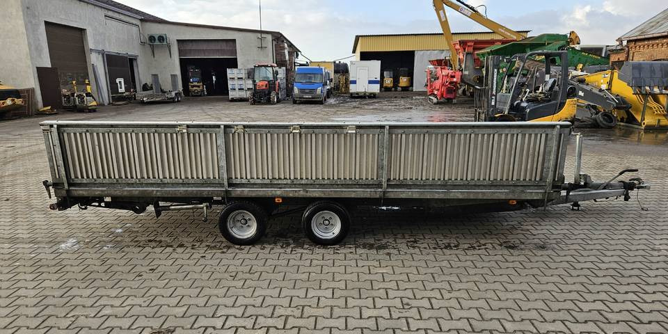 Laweta 750 kg DMC 2700 kg 460x250 cm poszerzana do 310 cm wciągarka - Прицеп-автовоз: фото 4 Laweta 750 kg DMC 2700 kg 460x250 cm poszerzana do 310 cm wciągarka - Прицеп-автовоз: фото 4