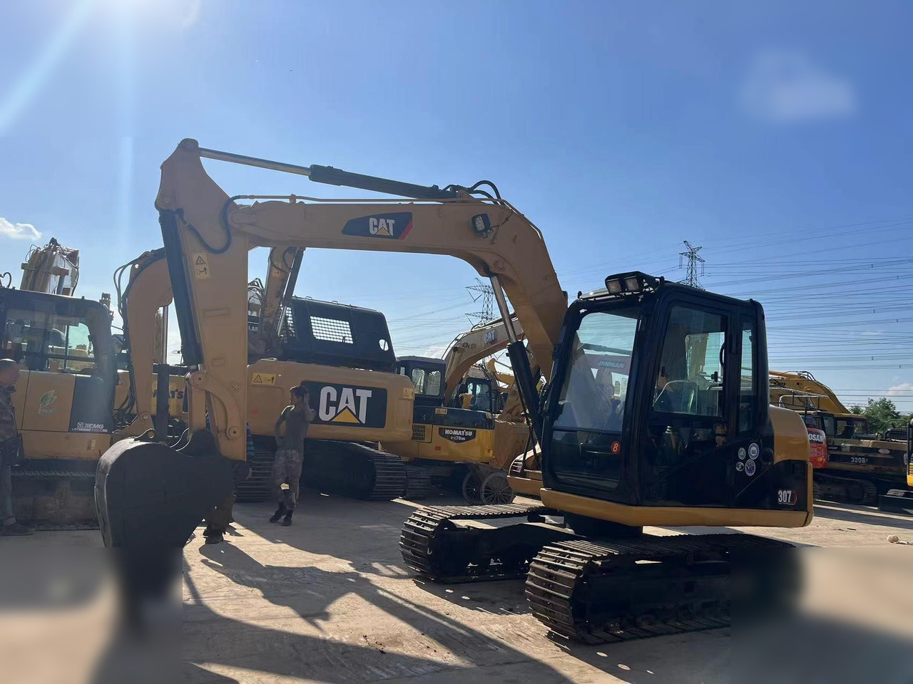 CATERPILLAR 307D - Гусеничный экскаватор: фото 4 CATERPILLAR 307D - Гусеничный экскаватор: фото 4