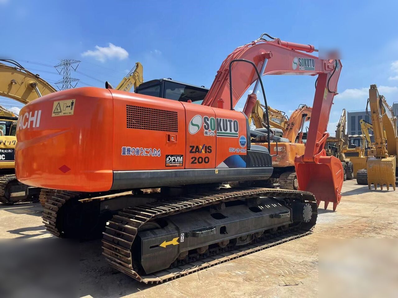 HITACHI ZX200-3G - Гусеничный экскаватор: фото 4 HITACHI ZX200-3G - Гусеничный экскаватор: фото 4