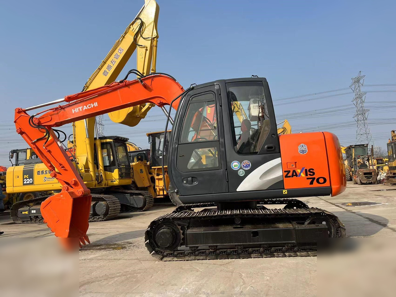 HITACHI ZX70 - Гусеничный экскаватор: фото 4 HITACHI ZX70 - Гусеничный экскаватор: фото 4