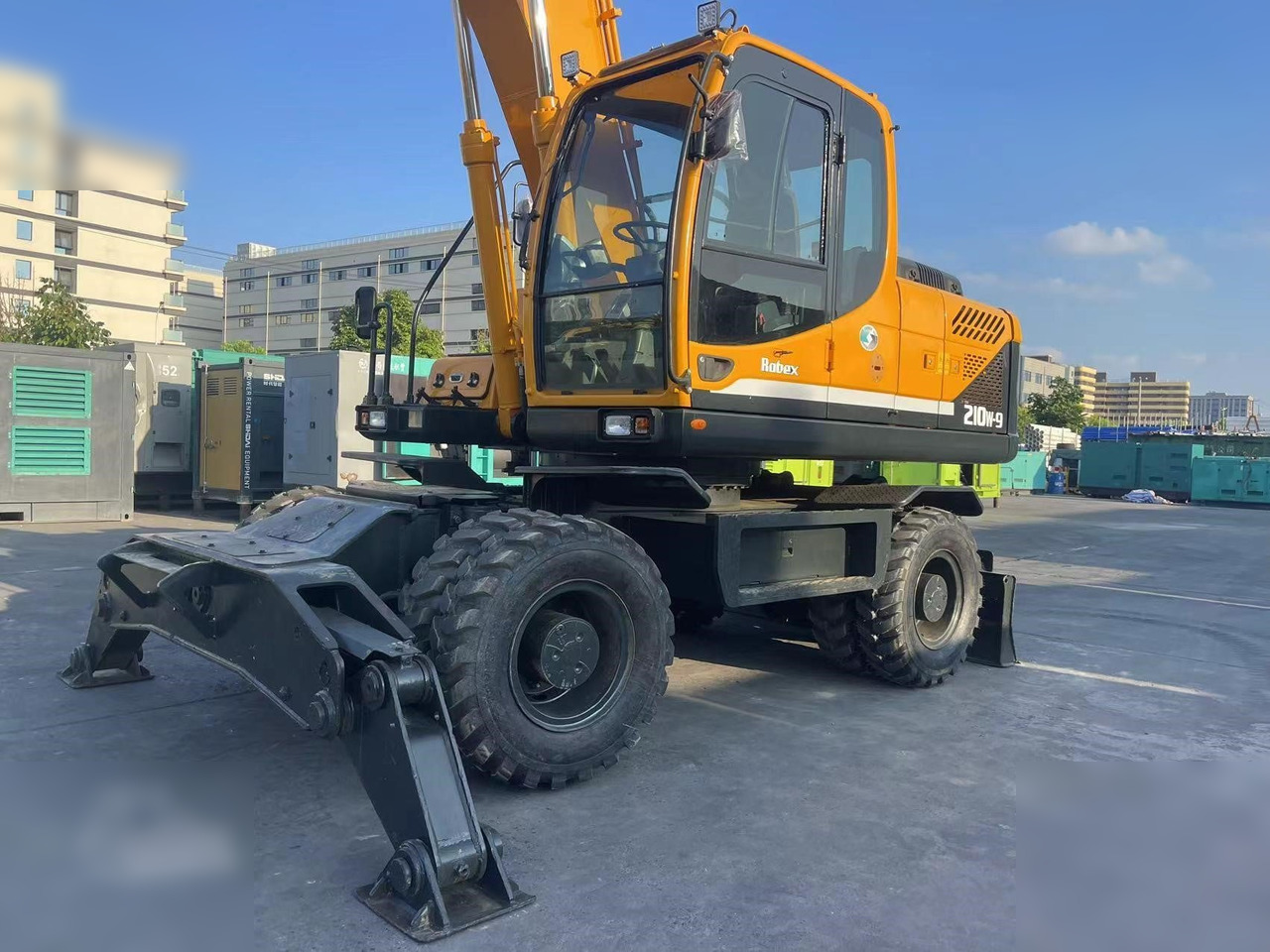 HYUNDAI ROBEX 210W-9 - Колёсный экскаватор: фото 3 HYUNDAI ROBEX 210W-9 - Колёсный экскаватор: фото 3