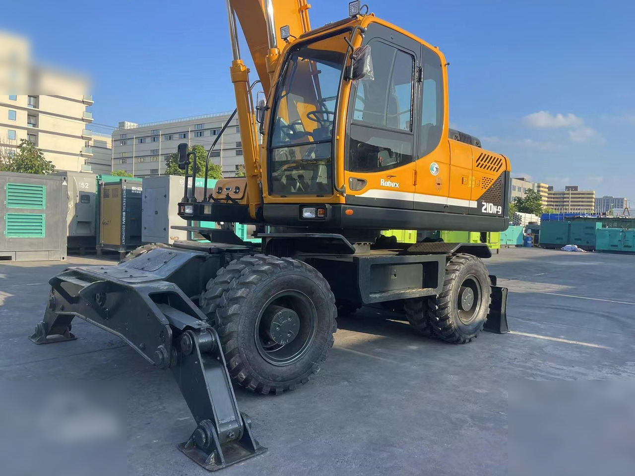 HYUNDAI ROBEX 210W-9 - Колёсный экскаватор: фото 4 HYUNDAI ROBEX 210W-9 - Колёсный экскаватор: фото 4