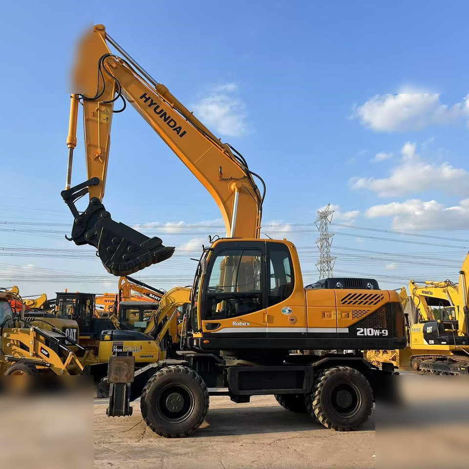 Колёсный экскаватор HYUNDAI ROBEX 210W-9: фото 6 Колёсный экскаватор HYUNDAI ROBEX 210W-9: фото 6
