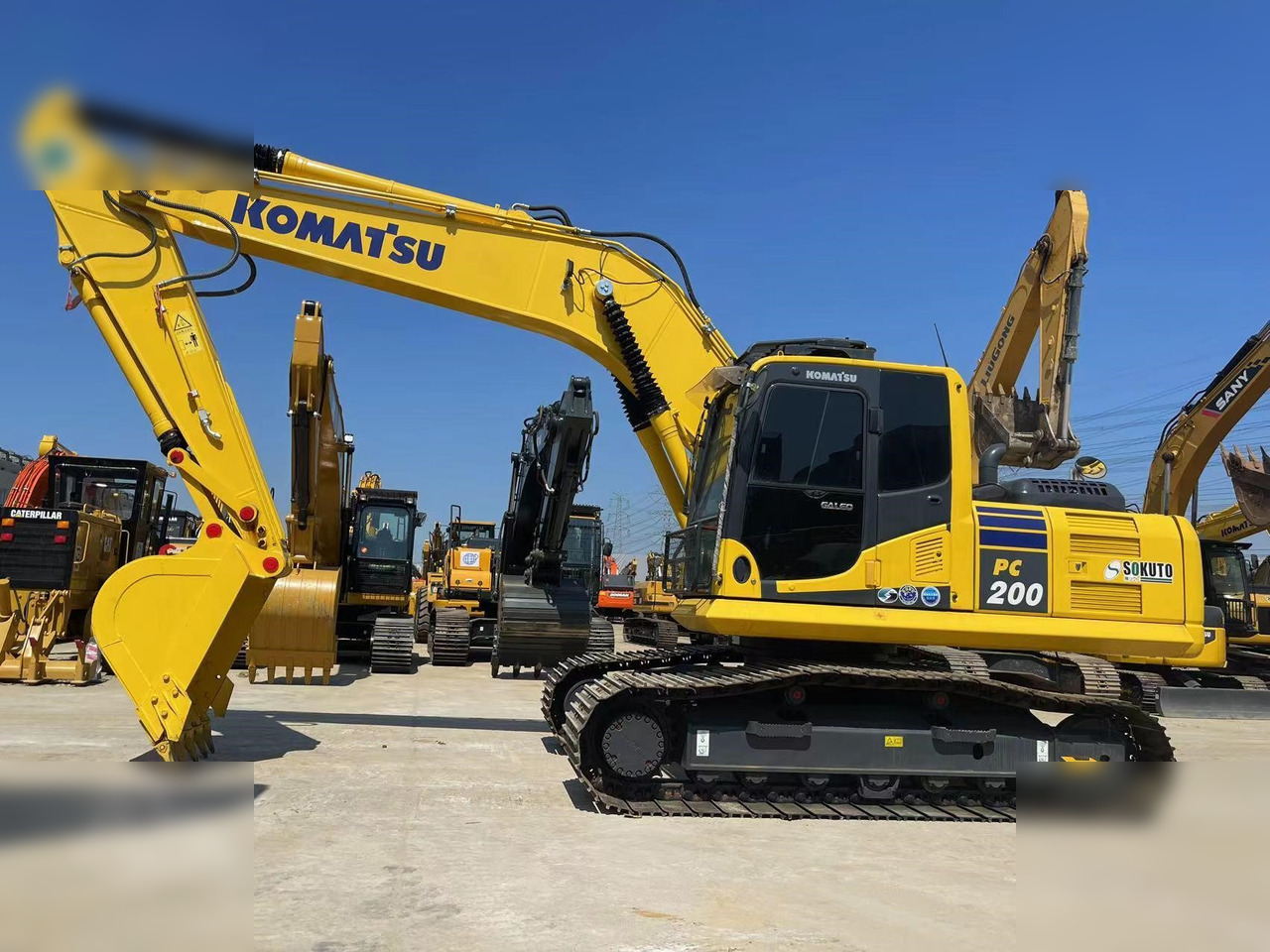 KOMATSU PC200-8N1 - Гусеничный экскаватор: фото 5 KOMATSU PC200-8N1 - Гусеничный экскаватор: фото 5