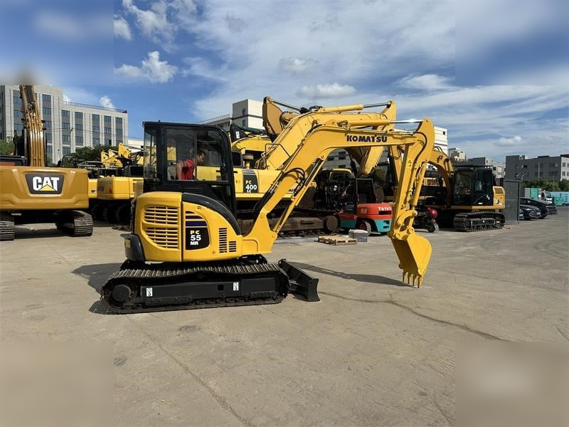 KOMATSU PC55MR-2 - Мини-экскаватор: фото 1 KOMATSU PC55MR-2 - Мини-экскаватор: фото 1