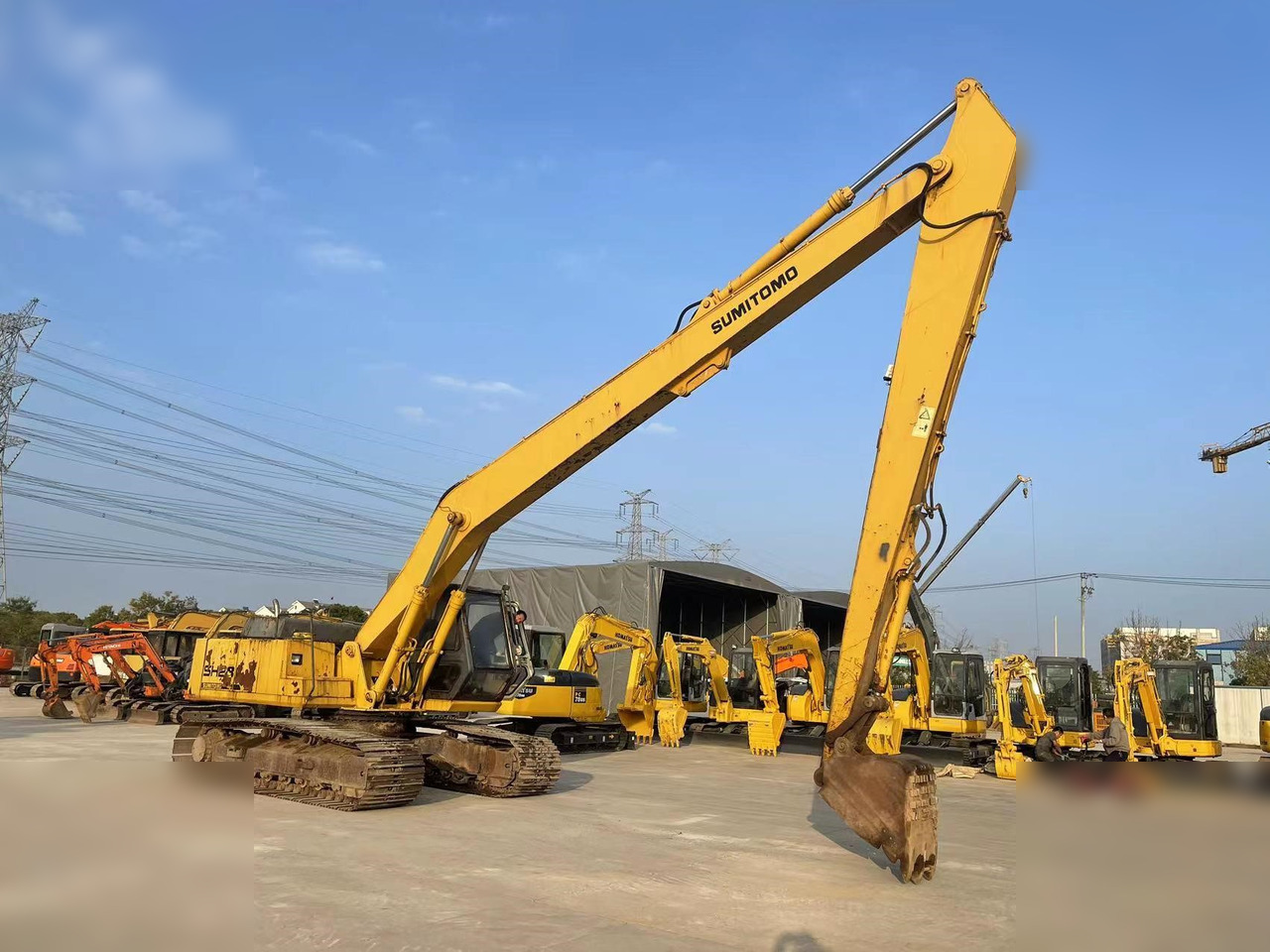 SUMITOMO S280F2 - Экскаватор для демонтажных работ: фото 1 SUMITOMO S280F2 - Экскаватор для демонтажных работ: фото 1