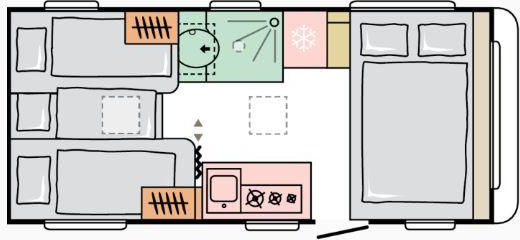 Adria Altea 60Y 502 UL*Fußboden-Temp*Eingangstür Fenst - Прицеп дача: фото 4 Adria Altea 60Y 502 UL*Fußboden-Temp*Eingangstür Fenst - Прицеп дача: фото 4
