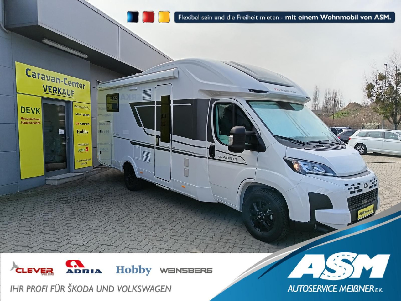Adria Coral ALL-IN 650 DL*LUFTFEDERUNG HA*SOLAR*SOFORT - Полуинтегрированный автодом: фото 1 Adria Coral ALL-IN 650 DL*LUFTFEDERUNG HA*SOLAR*SOFORT - Полуинтегрированный автодом: фото 1