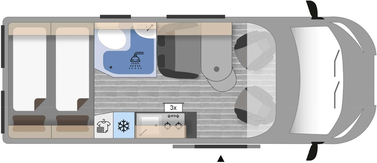 Clever Celebration 600 MJ24*AHK*MARKISE*ACC*R-KAM*RADIO - Кастенваген: фото 3 Clever Celebration 600 MJ24*AHK*MARKISE*ACC*R-KAM*RADIO - Кастенваген: фото 3