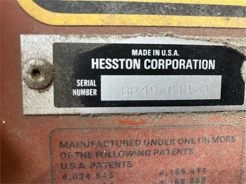 Hesston 4900  - Пресс-подборщик тюковый: фото 4 Hesston 4900  - Пресс-подборщик тюковый: фото 4